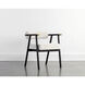 Sova Black / Copenhagen White Dining Armchair